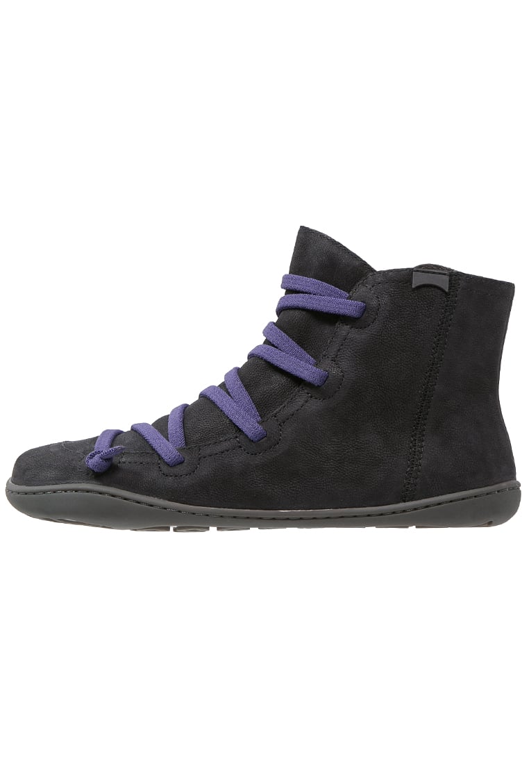 Camper PEU CAMI - Lace-up boots - black Women Ankle Boots,camper shoes outlet,discount code camper shoes,luxury fashion brands,Camper UK Store - Authentic Camper Women-Ankle Boots For Sale Online