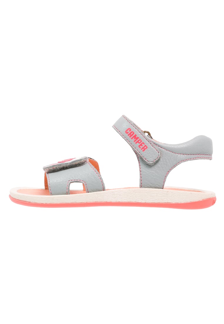 Camper TWINS - Sandals - medium gray Kids Sandals,camper shoes outlet store,buy camper shoes online,discount shop,Camper UK Store - Authentic Camper Kids-Sandals For Sale Online